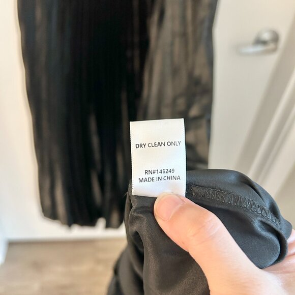 Baltic Born Sandra Pleated Maxi Dress in Black Size 3XL NWOT - Picture 7 of 10